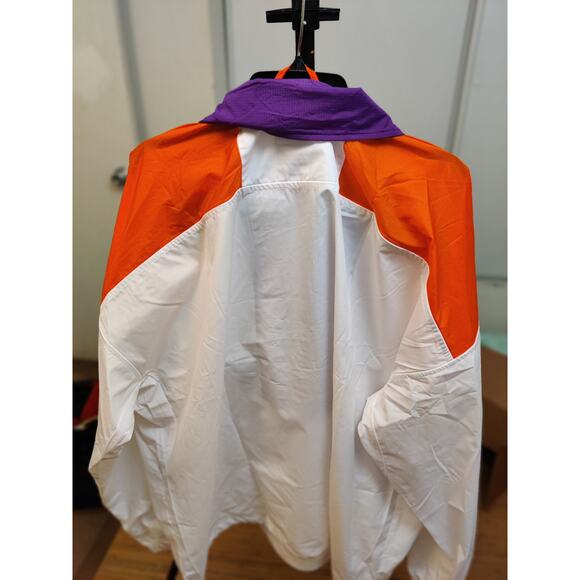 Columbia Clemson Tigers Quarter-Zip Jacket Size XXL White KO0090 - 102 - Picture 3 of 8
